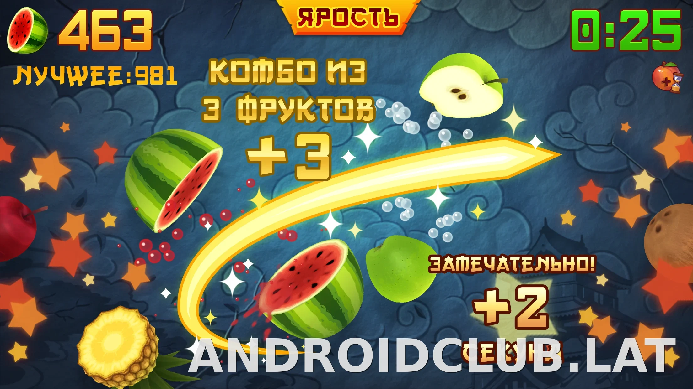 Fruit Ninja скриншот 4
