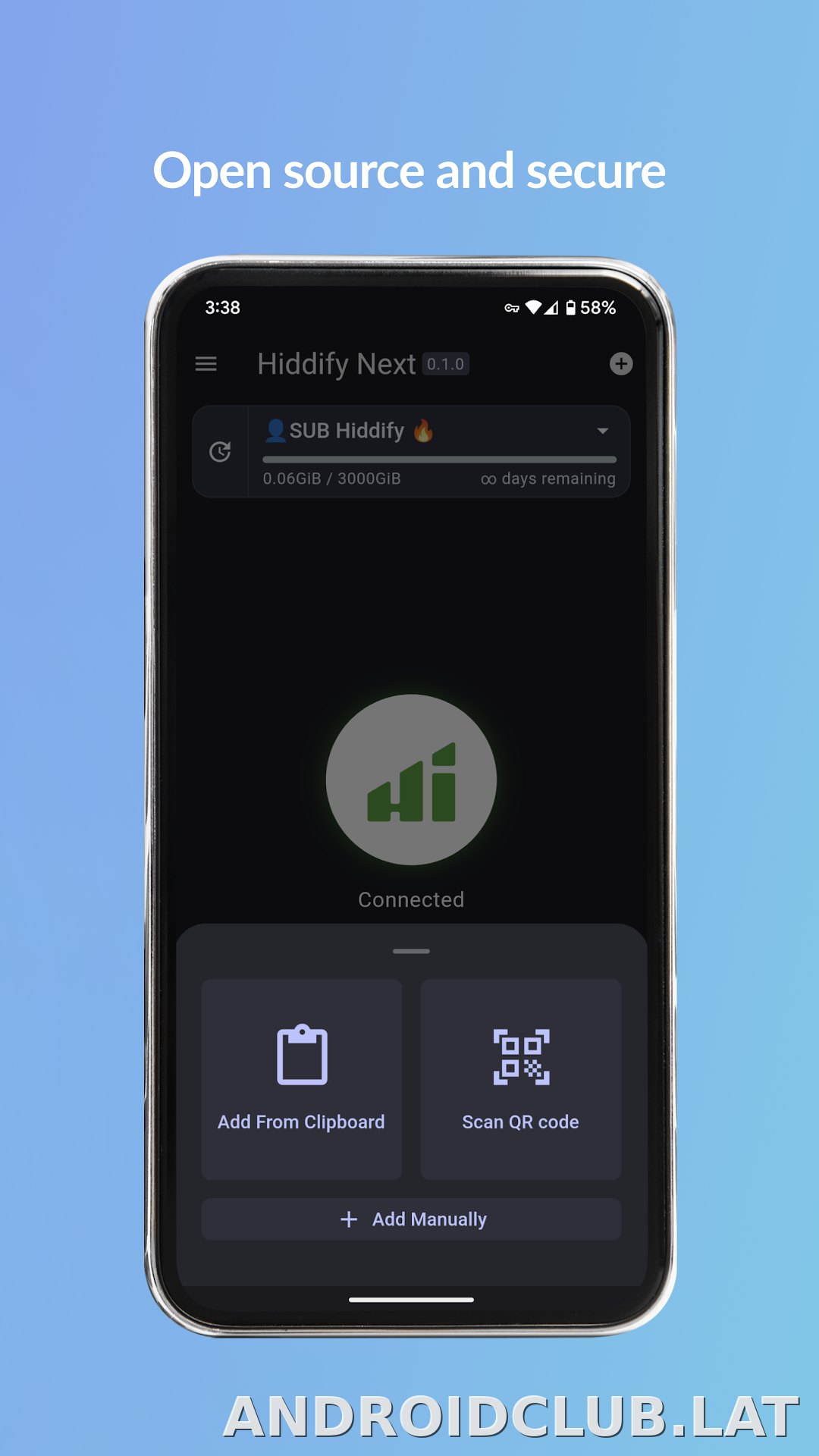 Hiddify скриншот 4