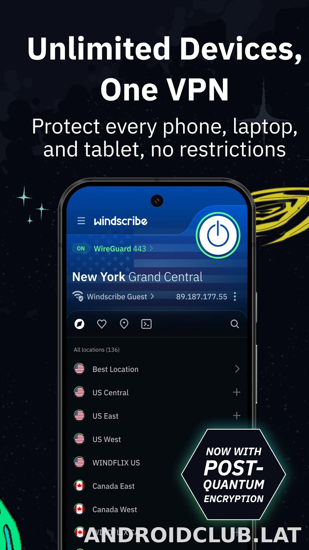 Windscribe скриншот 4